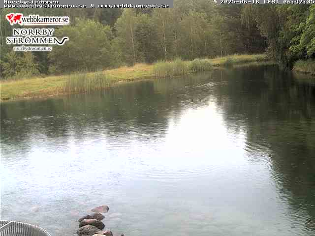 Webbkamera vid Norrbyströmmen