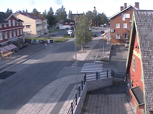 Webbkamera - Övertorneå, centrum