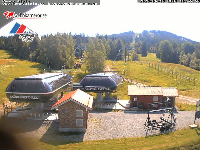Webbkamera - Romme Alpin
