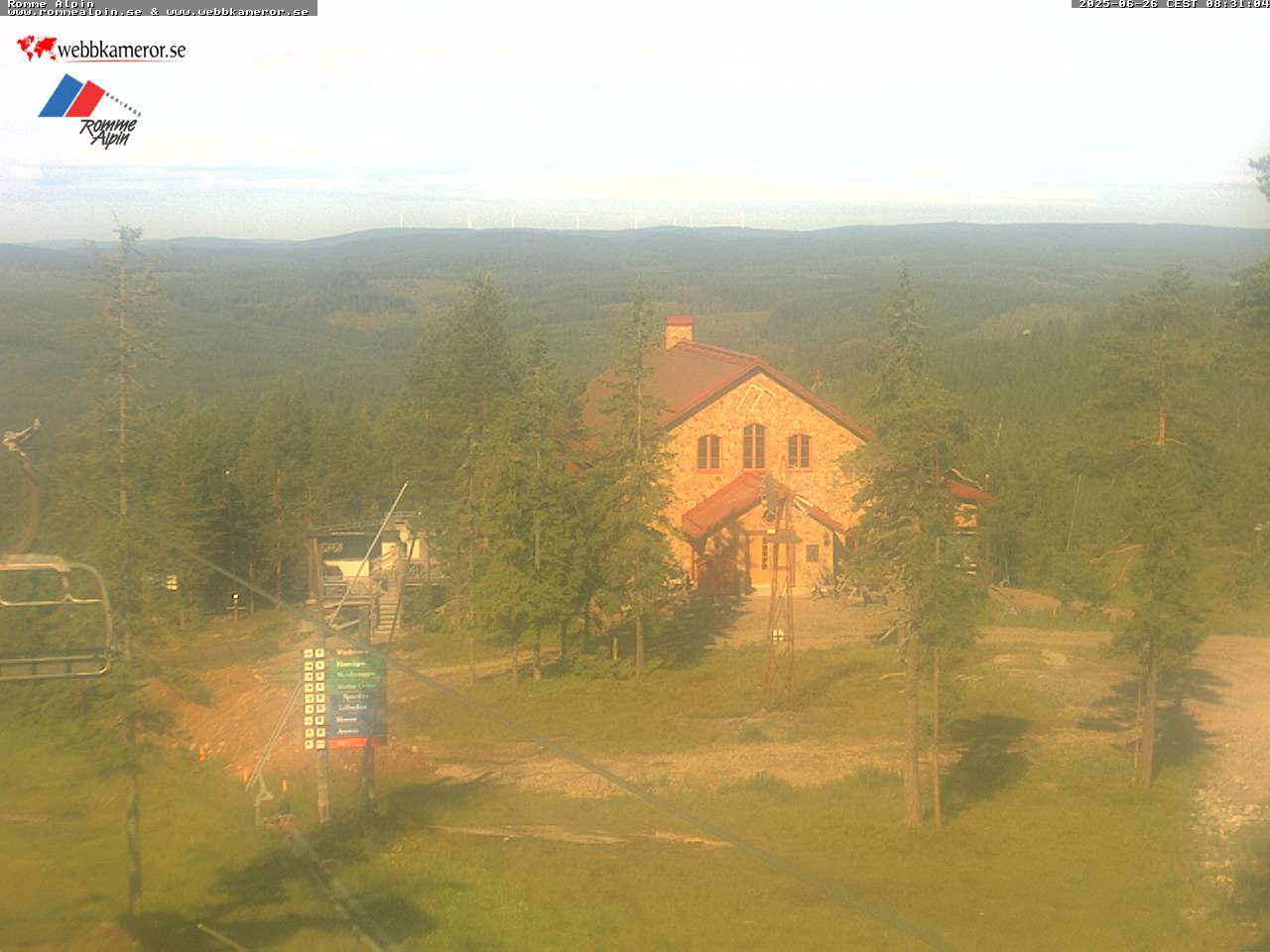Webbkamera - Romme Alpin