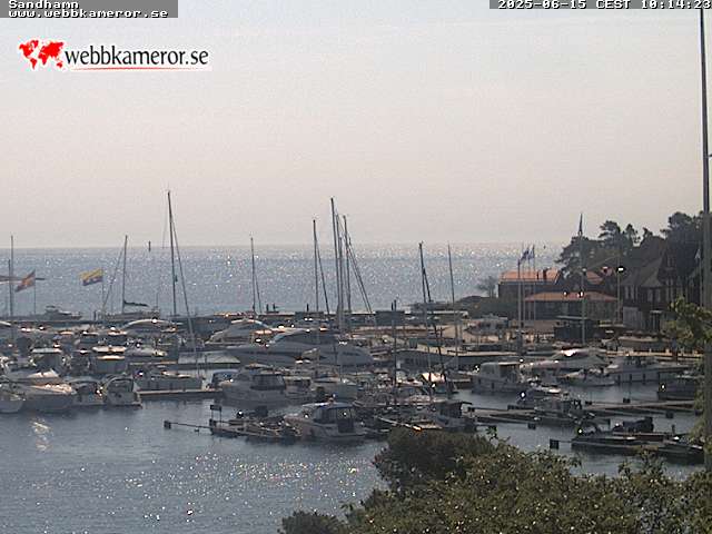 Webbkamera på Sandhamn