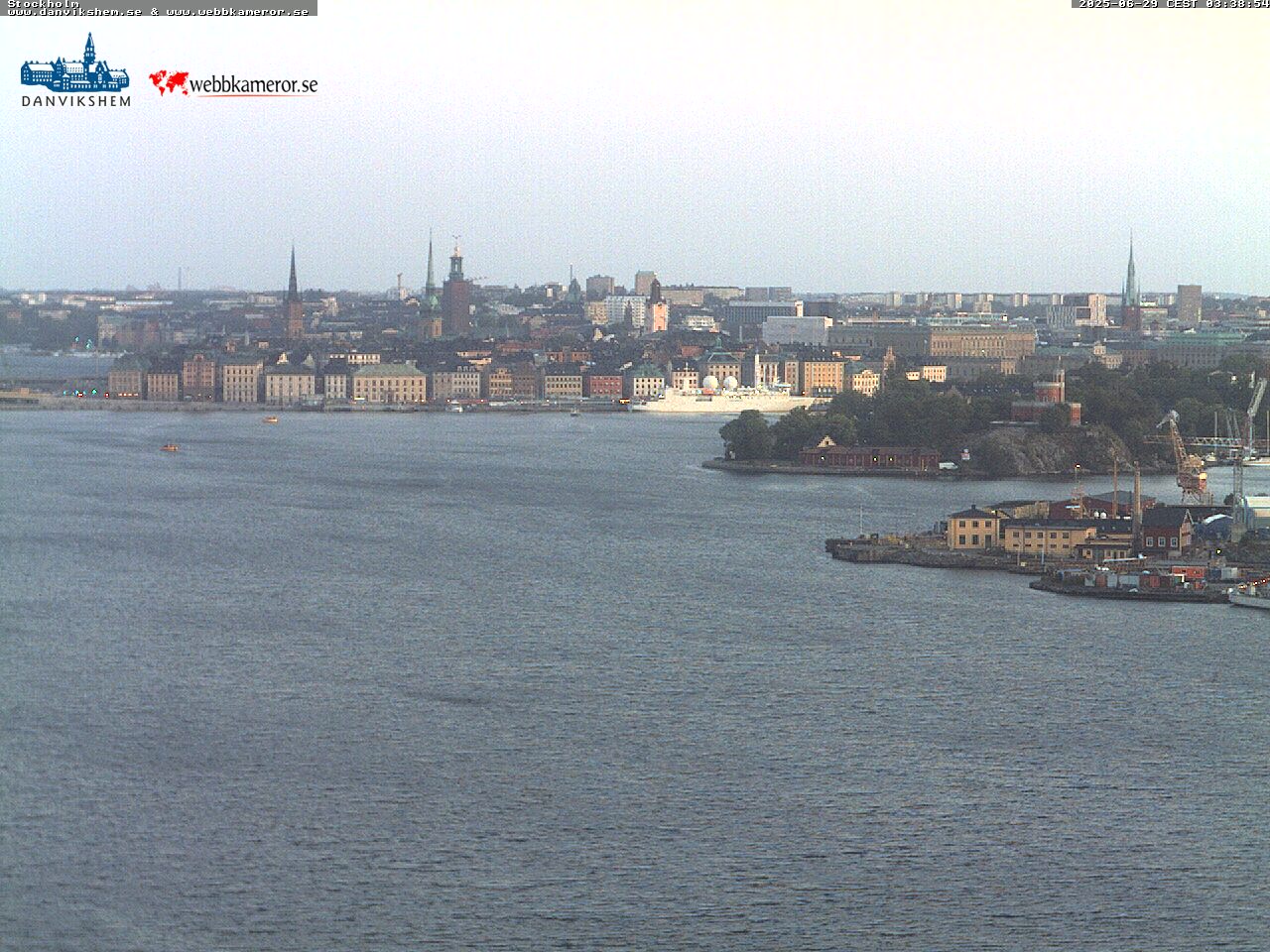 Webbkamera - Stockholms inlopp