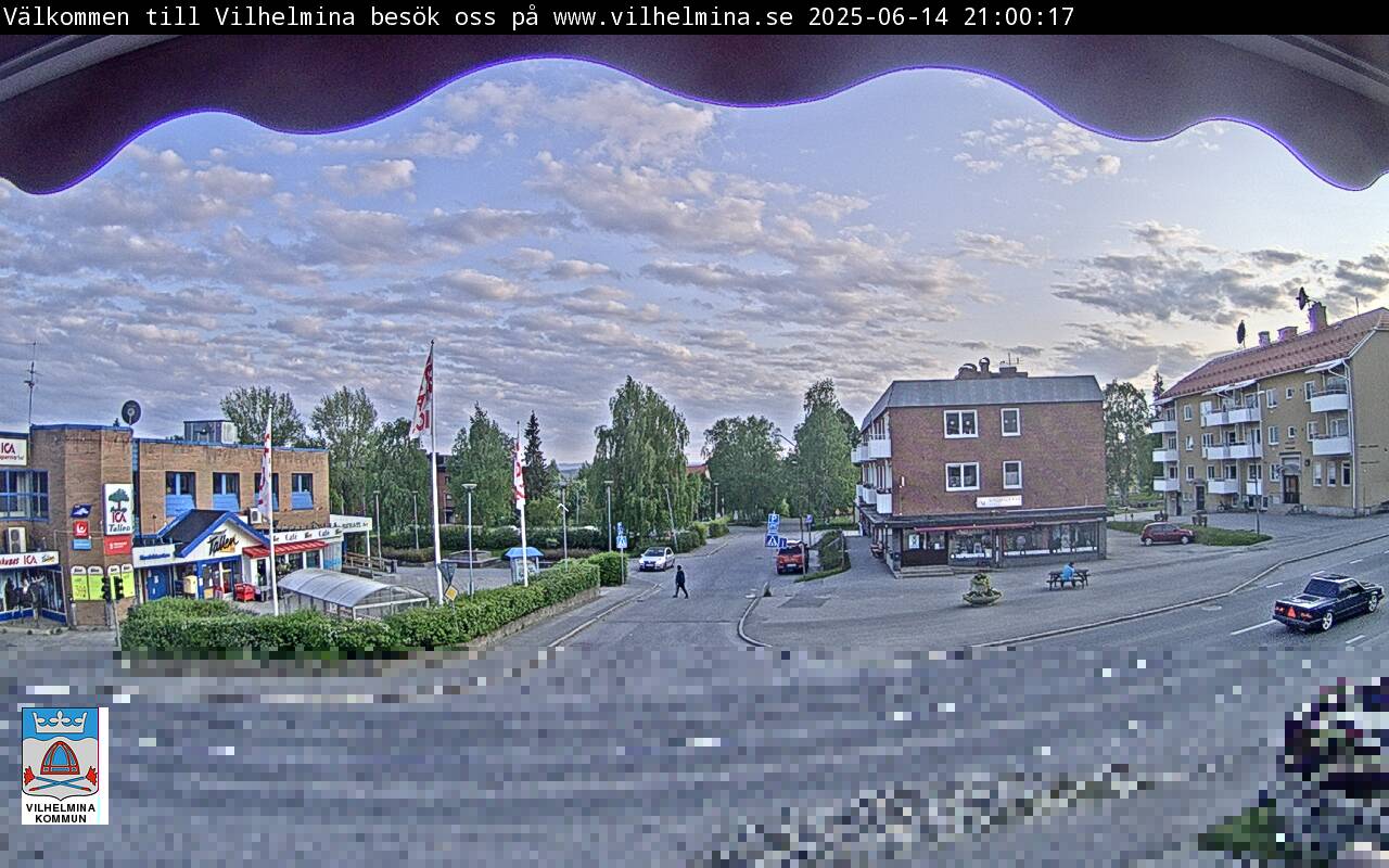 Webbkamera - Vilhelmina, centrum
