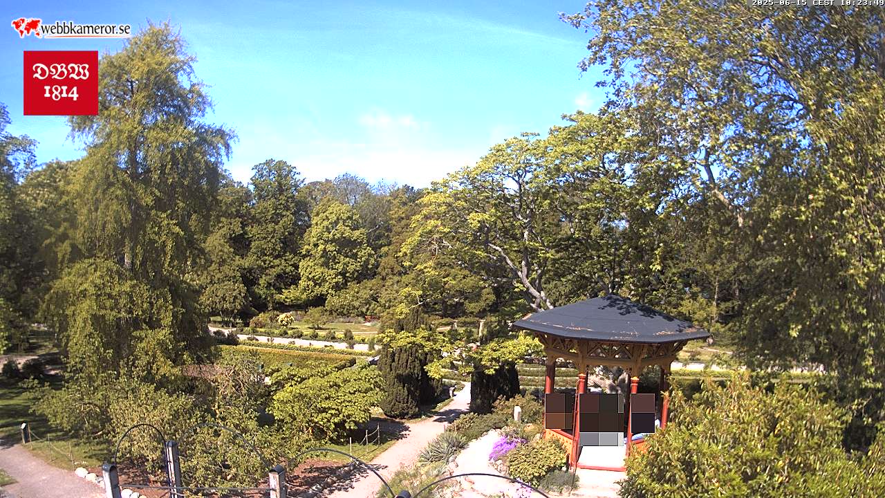 Webbkamera - Visby Botaniska Trädgård, DBW