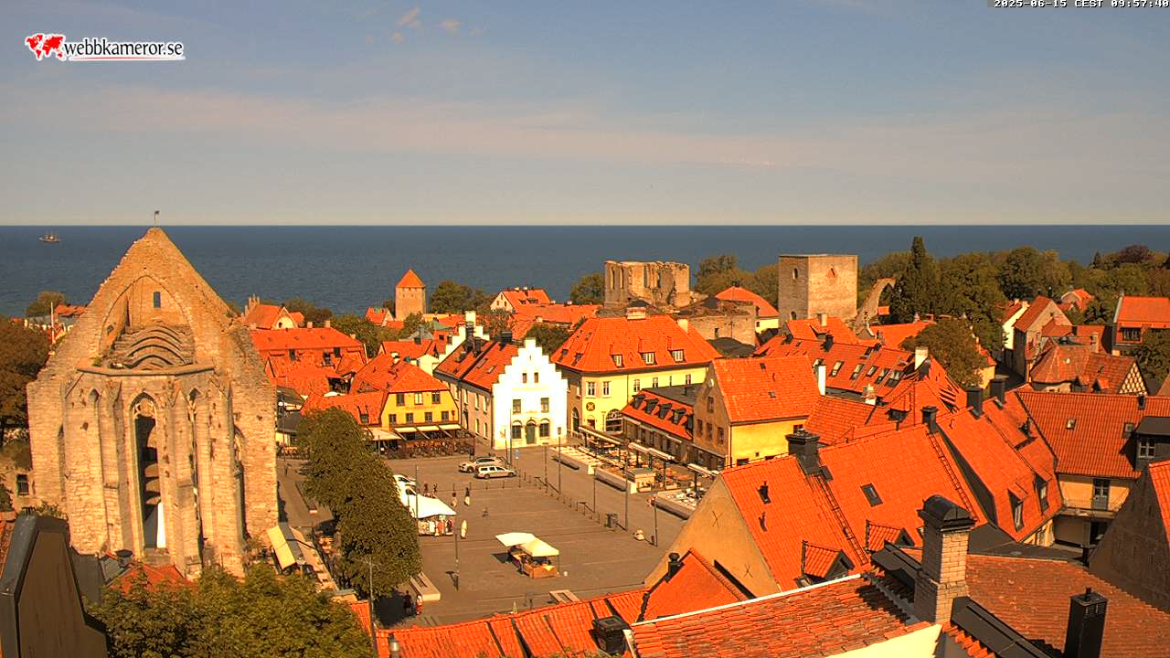 Webbkamera i Visby, Stora torget